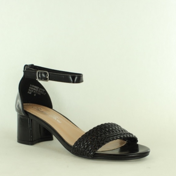 Short Heel Sandals from Fashion Focus - Oceria-5 Black - Picture 2 of 2